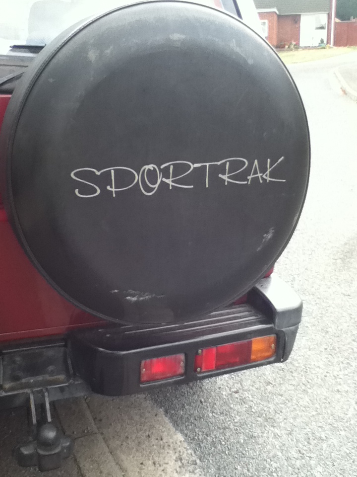 A nice spare wheel cover  Daihatsu Drivers Club UK